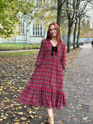 women wearing printed dress