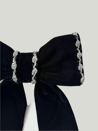 embellished bow